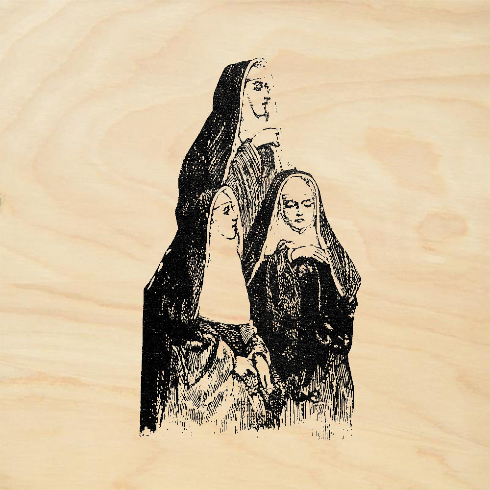StampaFe Disappointer Sisters Rubber Art Stamp