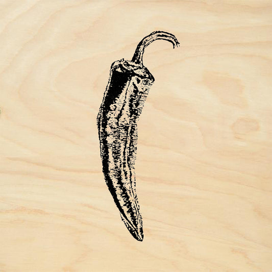 StampaFe Chile Pepper Rubber Art Stamp