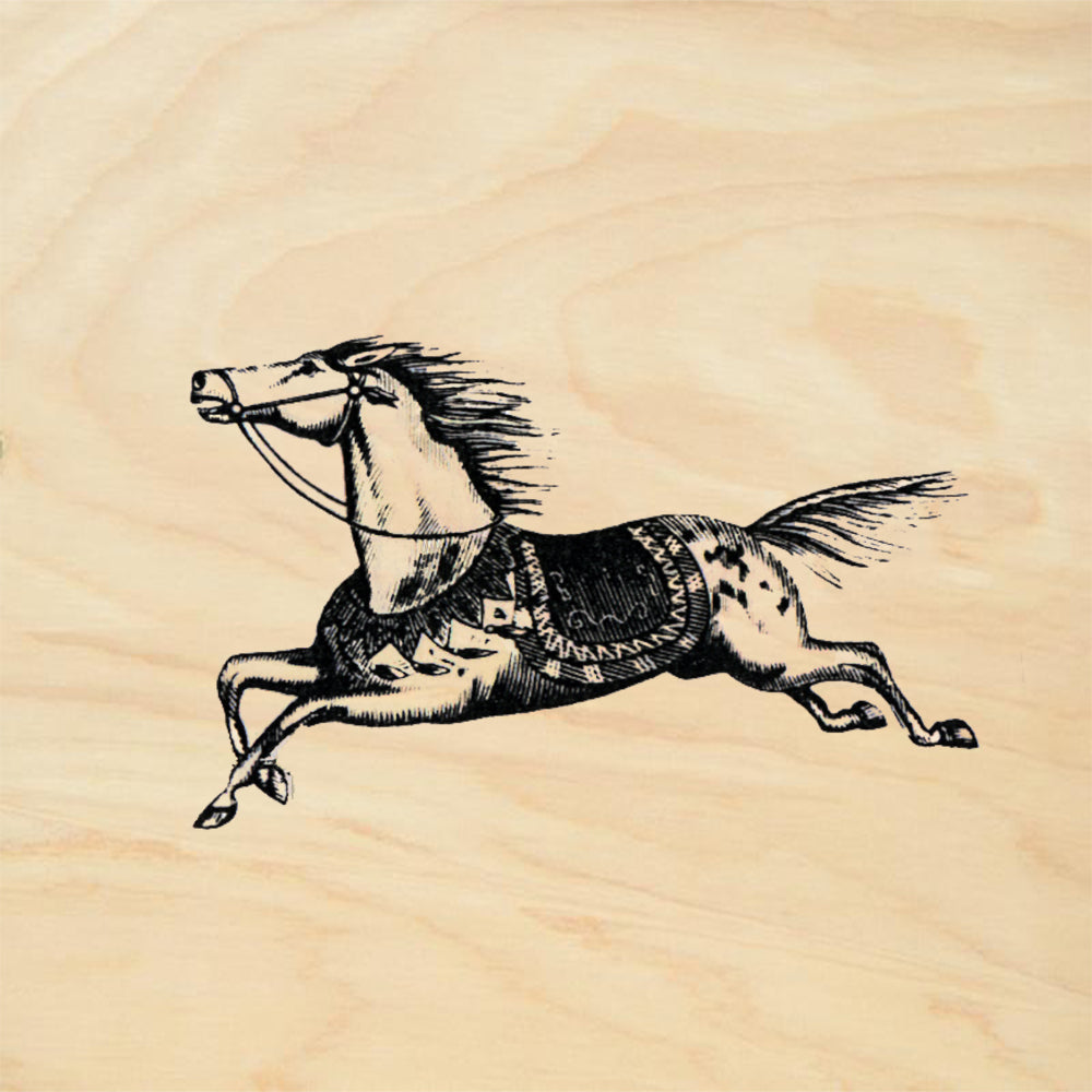StampaFe Flicka Horse Rubber Art Stamp