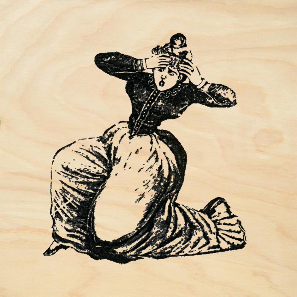 StampaFe Midlife Crisis Rubber Art Stamp