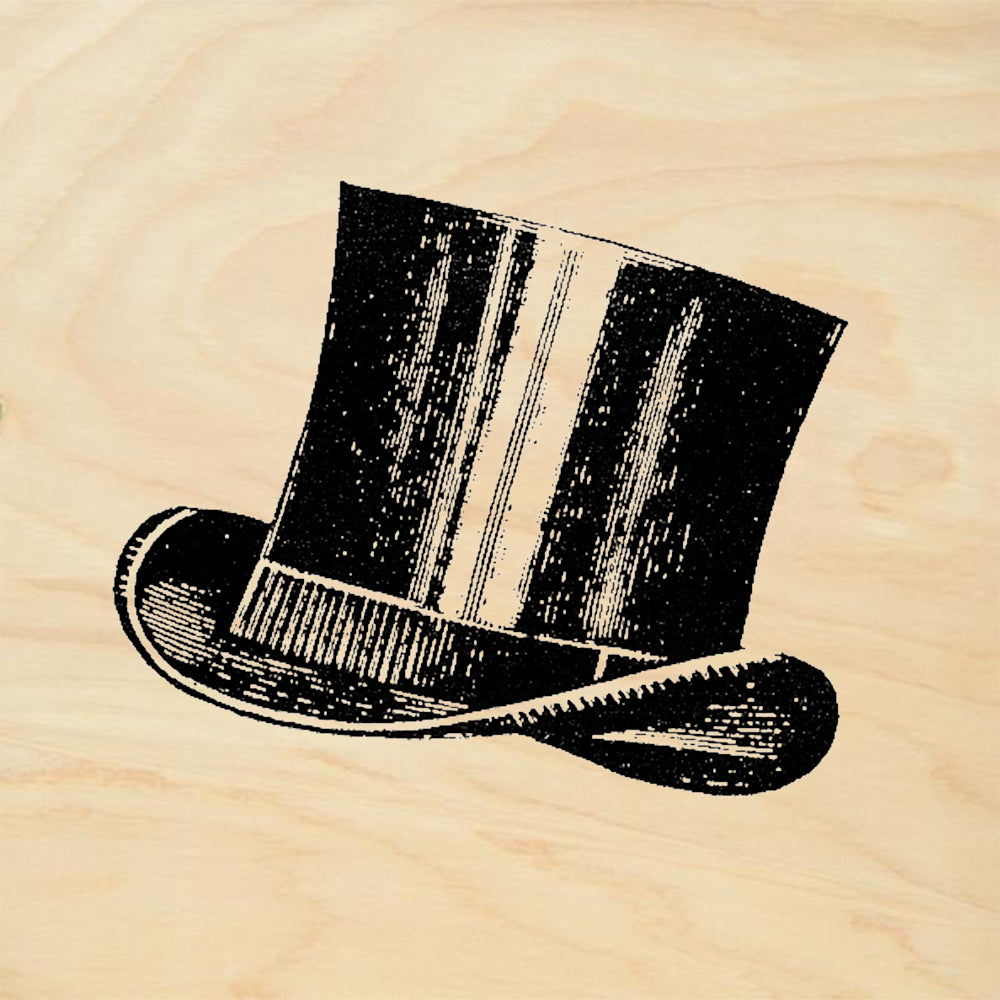 StampaFe Top Hat Rubber Art Stamp