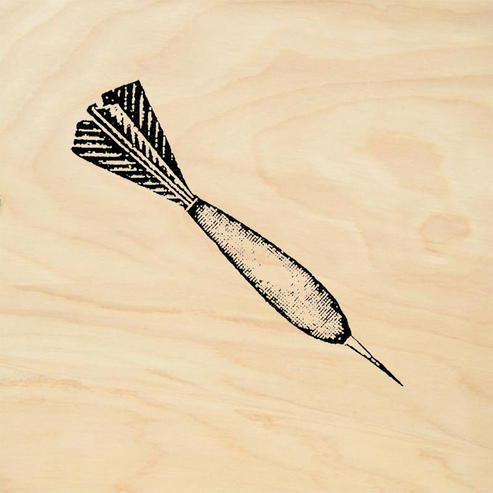 StampaFe Dart Rubber Art Stamp