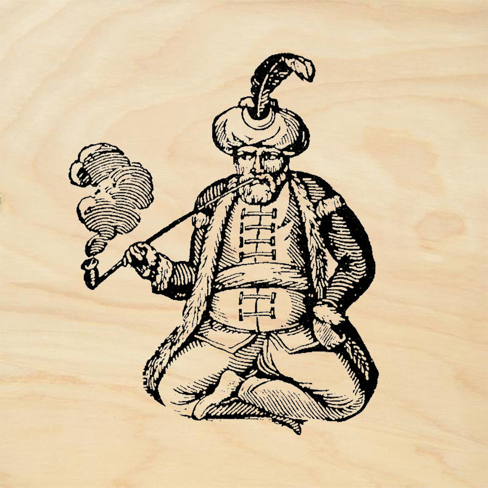 StampaFe Smoking More Rubber Art Stamp