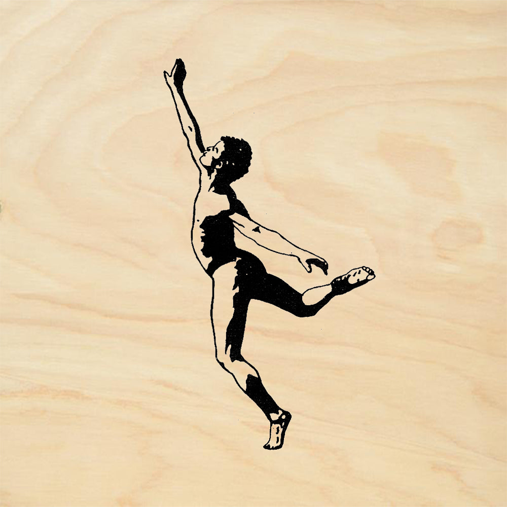 StampaFe Whee Left Dancer Rubber Art Stamp