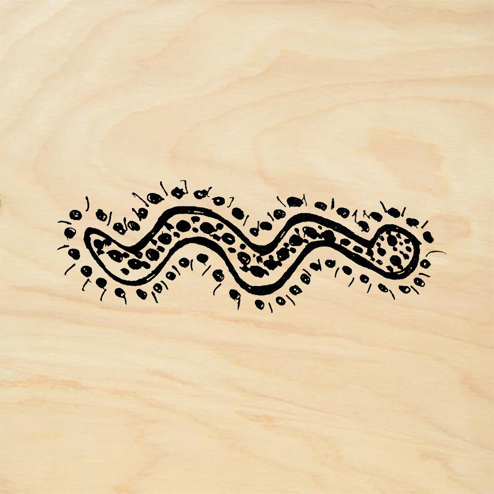 StampaFe Didgeridoo Rubber Art Stamp