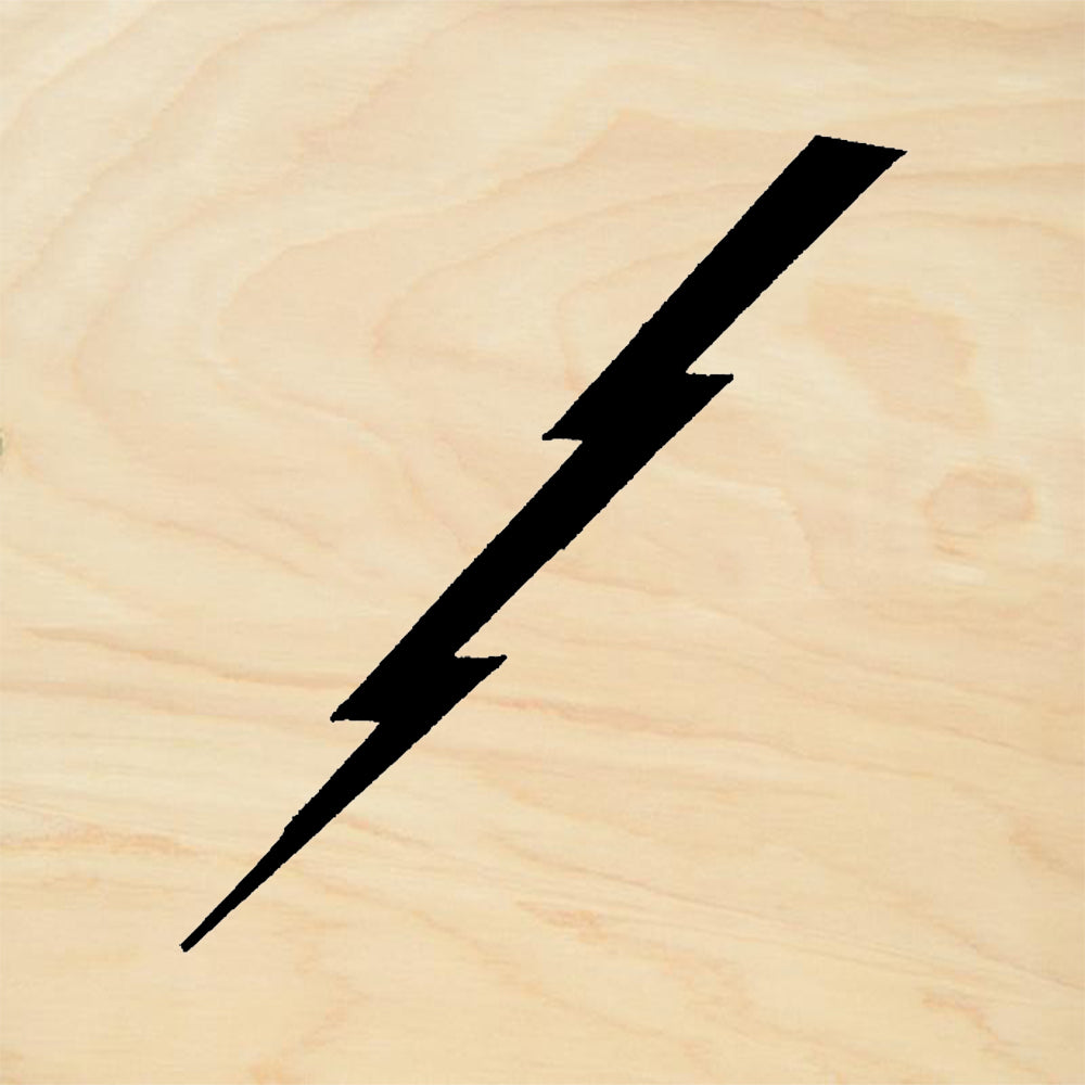 StampaFe Lightning Bolt Rubber Art Stamp