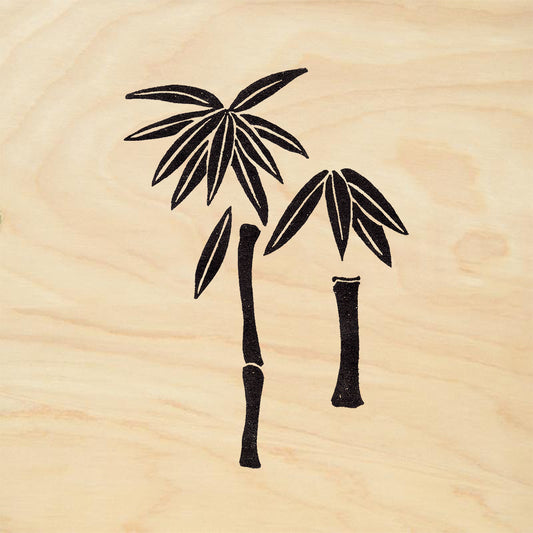 StampaFe Bamboo Set of 5 Rubber Art Stamp