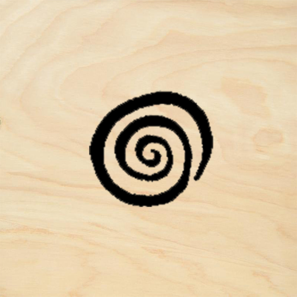 StampaFe Itsy Spiral Rubber Art Stamp