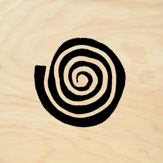 StampaFe Fat Spiral Rubber Art Stamp