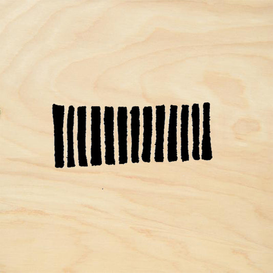 StampaFe Stripes Hand Carved Small Rubber Art Stamp