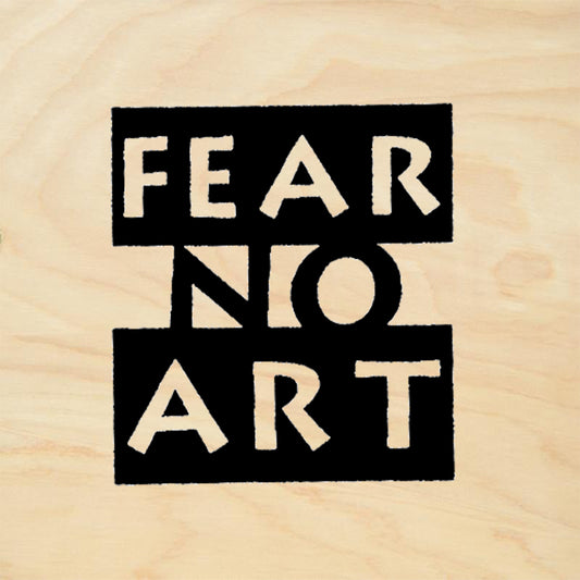 StampaFe Fear No Art Rubber Art Stamp