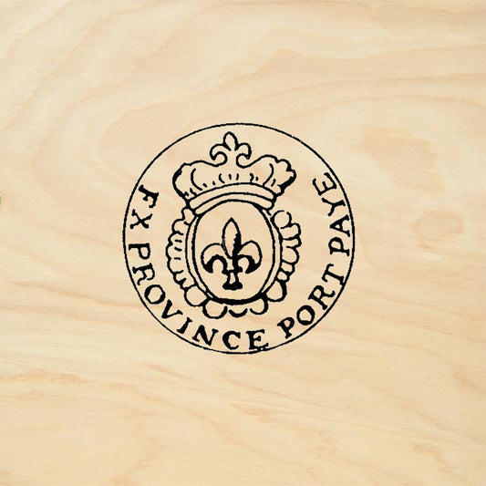 StampaFe Province Port Paye Postmark Rubber Art Stamp