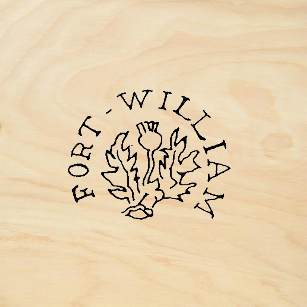 StampaFe Fort William Postmark Rubber Art Stamp