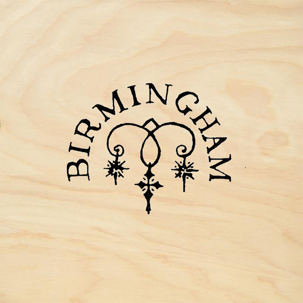 StampaFe Birmingham Postmark Rubber Art Stamp