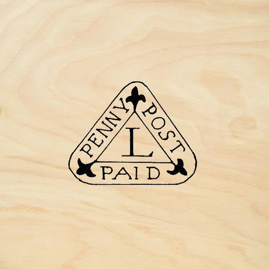 StampaFe Penny Post Triangle Postmark Rubber Art Stamp