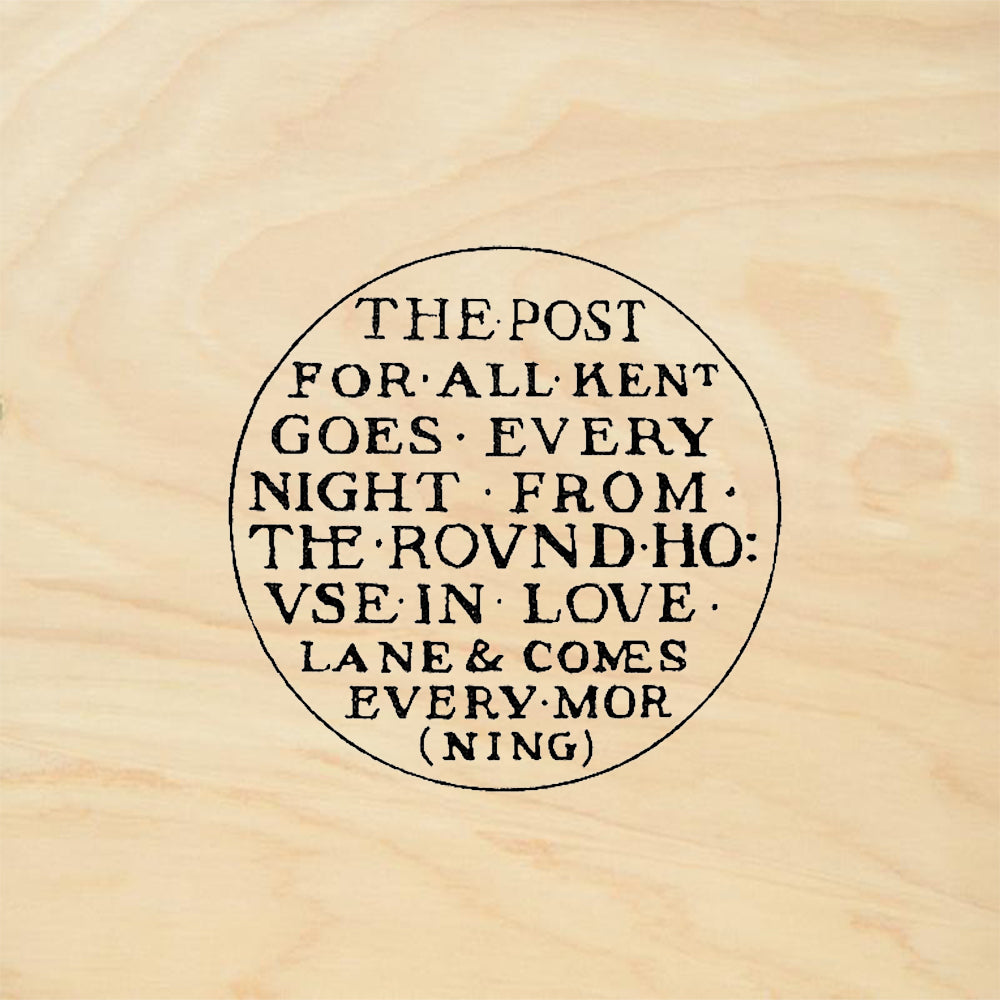StampaFe Post Kent Postmark Rubber Art Stamp