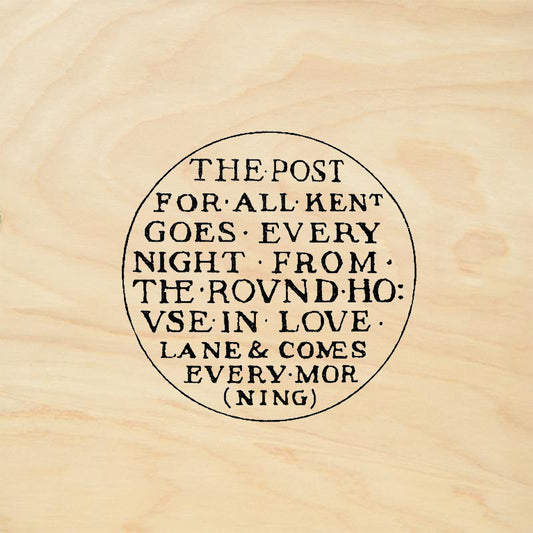 StampaFe Post Kent Postmark Rubber Art Stamp