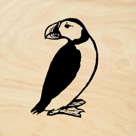 StampaFe Puffin Bird Rubber Art Stamp