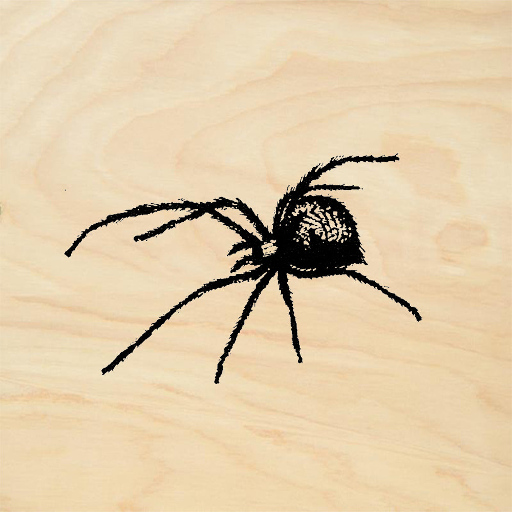 StampaFe Spider Big Halloween Rubber Art Stamp