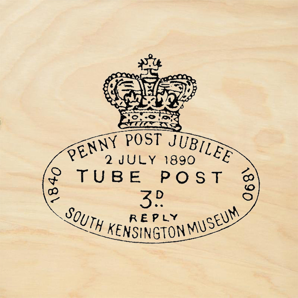 StampaFe South Kensington Postmark Rubber Art Stamp