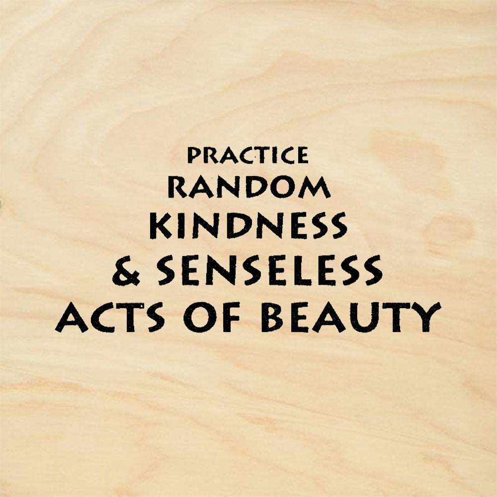 StampaFe Random Acts Pyramid Sentiment Rubber Art Stamp