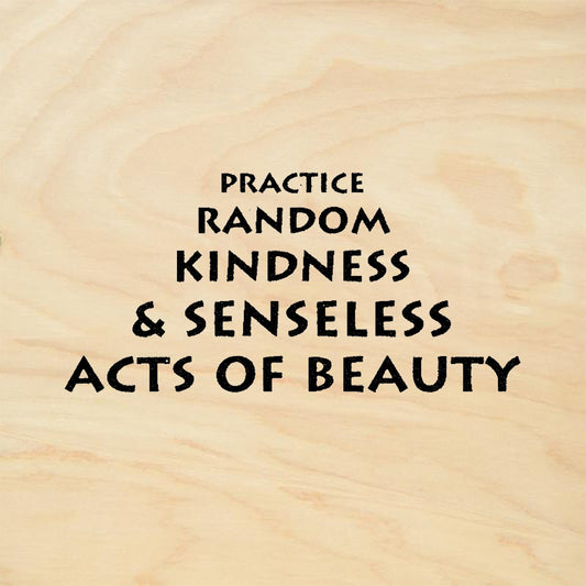 StampaFe Random Acts Pyramid Sentiment Rubber Art Stamp