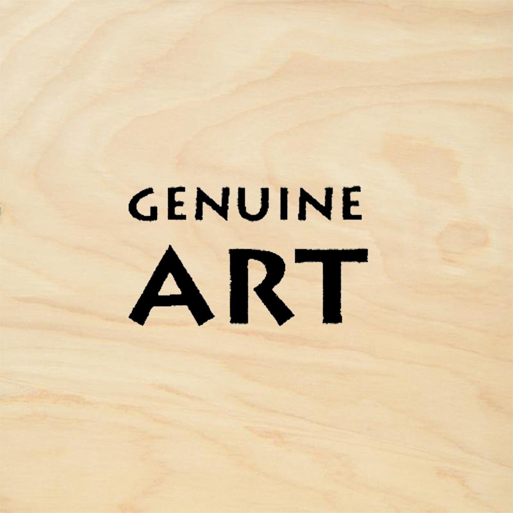 StampaFe Genuine Art Sentiment Mixed Media Rubber Art Stamp