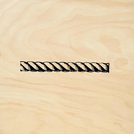 StampaFe Rope Mixed Media Card Making Rubber Art Stamp
