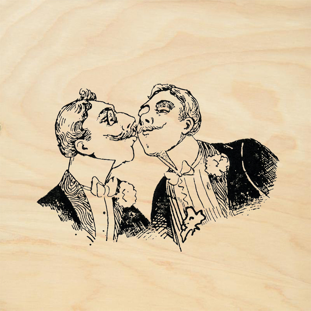 StampaFe A Peck Rubber Art Stamp