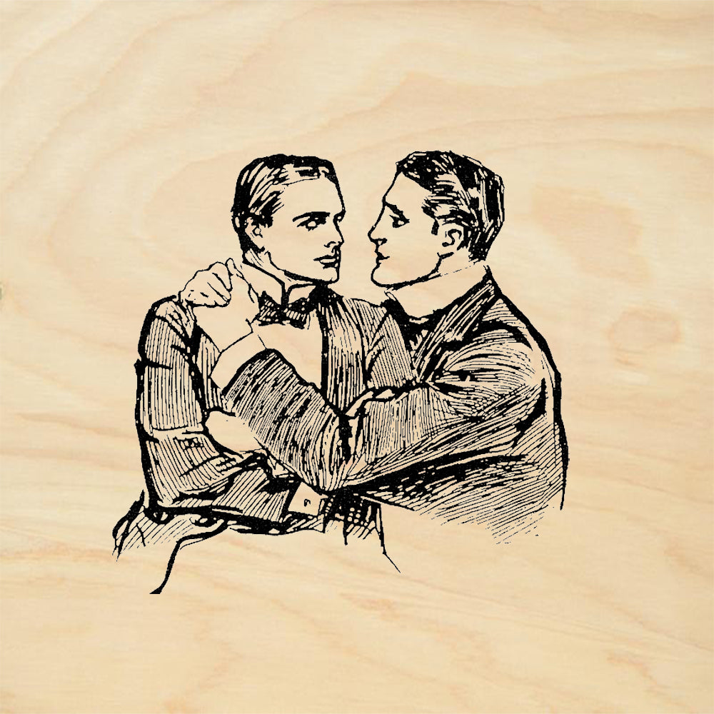 StampaFe Oh Edmund Retro Figures Rubber Art Stamp