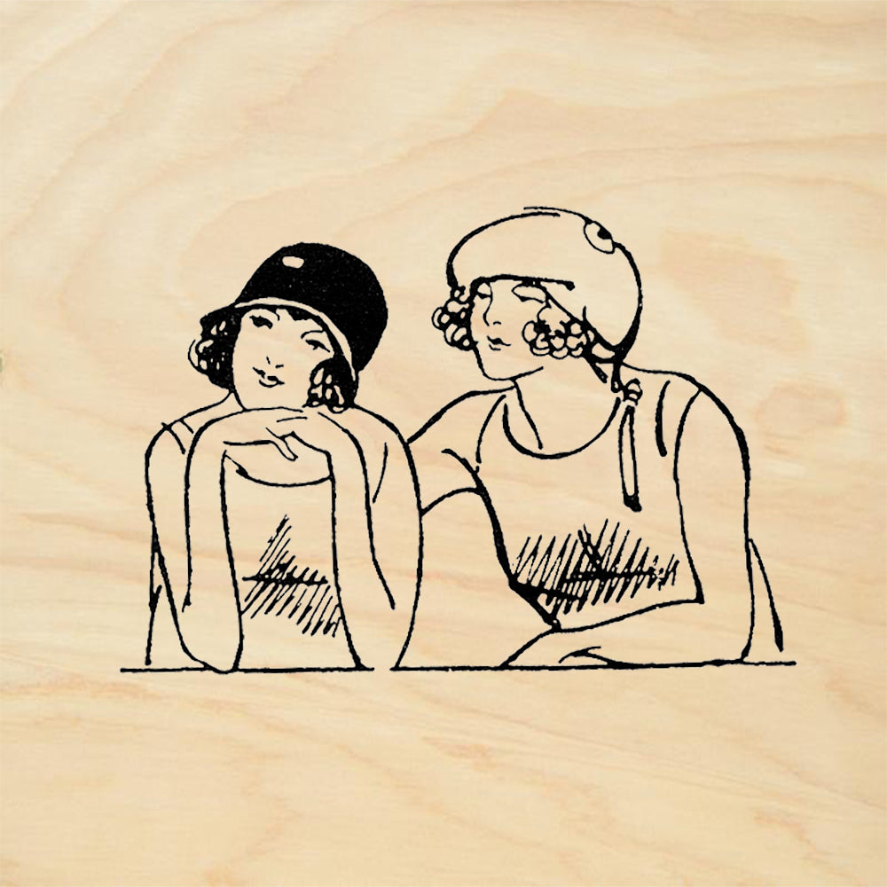 StampaFe Millie and Grace Rubber Art Stamp