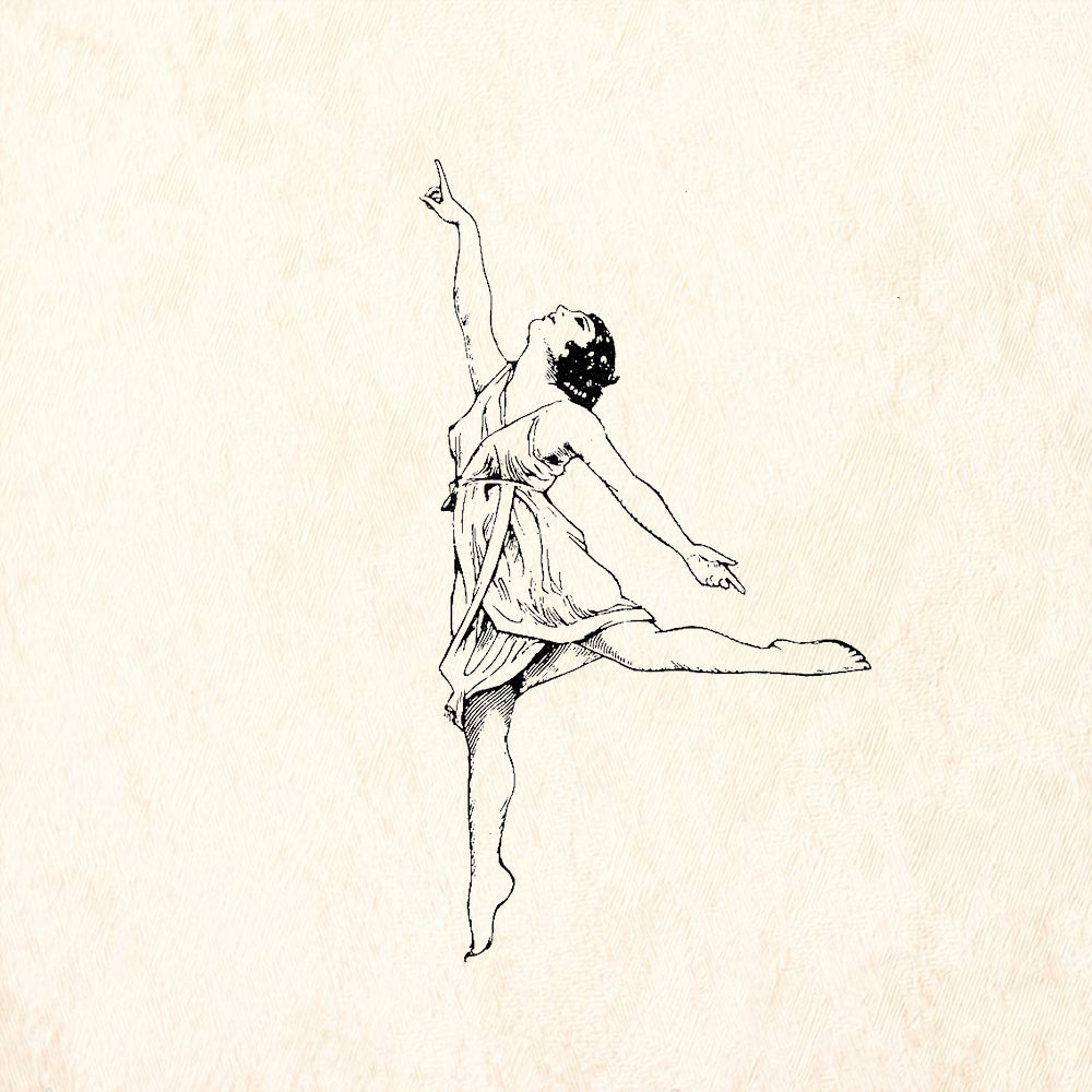 StampaFe Isadora Rubber Art Stamp