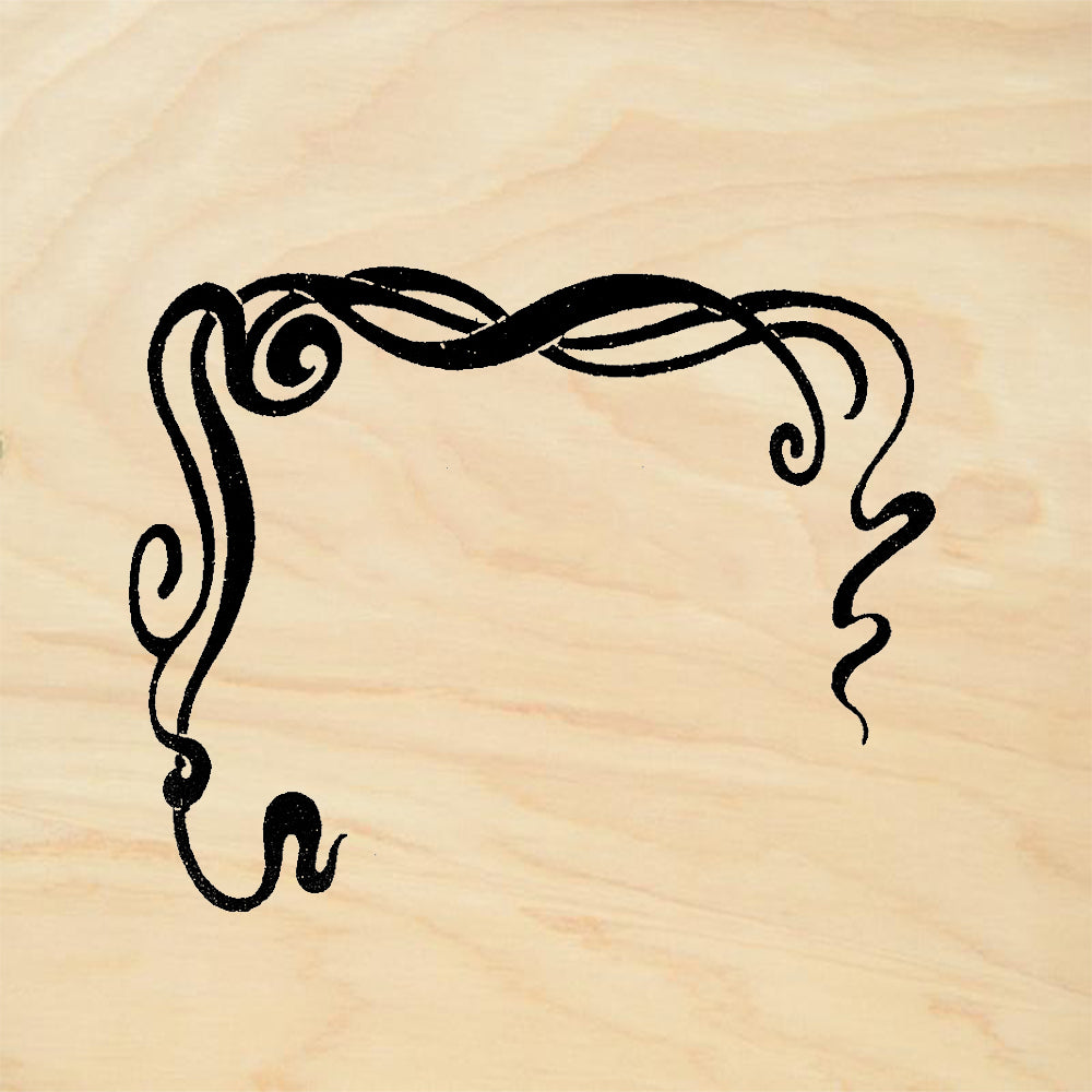 StampaFe Cleora's Mantle Rubber Art Stamp