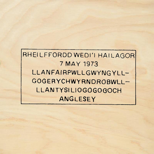 StampaFe Welsh Cancellation Vintage Postmark Rubber Art Stamp