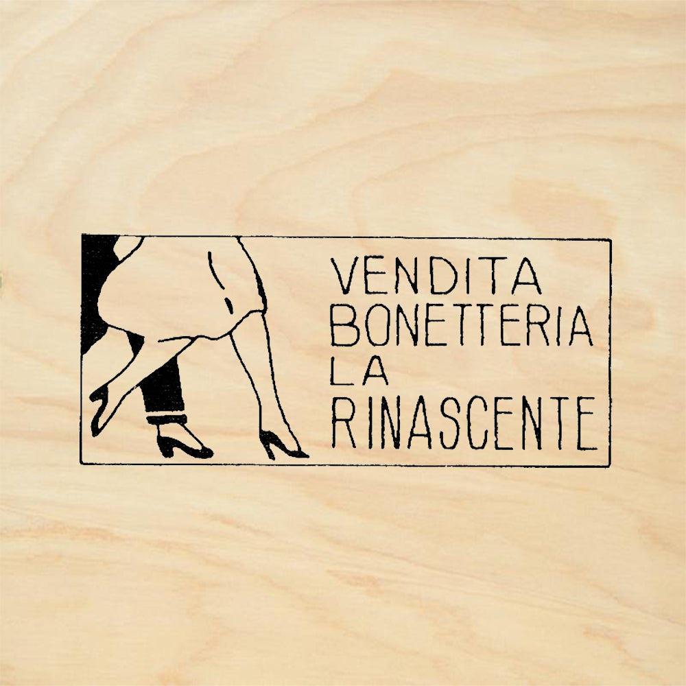StampaFe Vendita Bonetteria Postmark Vintage Rubber Art Stamp