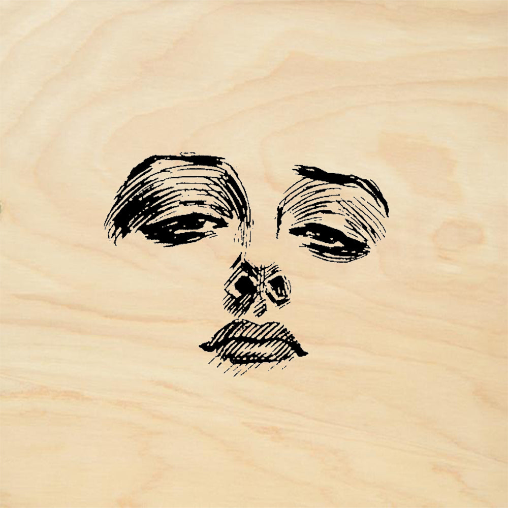 StampaFe Millicent Face Rubber Art Stamp