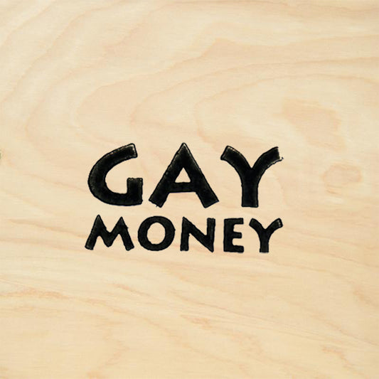 StampaFe Gay Money Humorous Sentiment Rubber Art Stamp