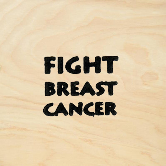 StampaFe Fight Breast Cancer Awareness Rubber Art Stamp