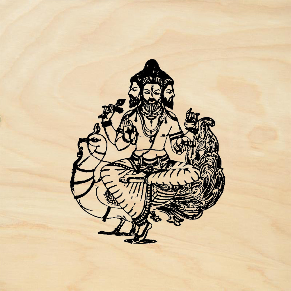 StampaFe Dattatreya Rubber Art Stamp