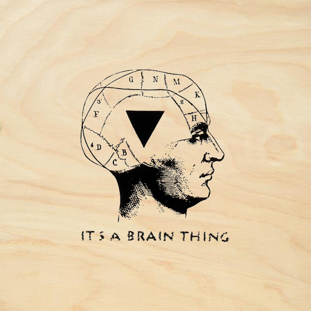 StampaFe It's a Brain Thing Rubber Art Stamp