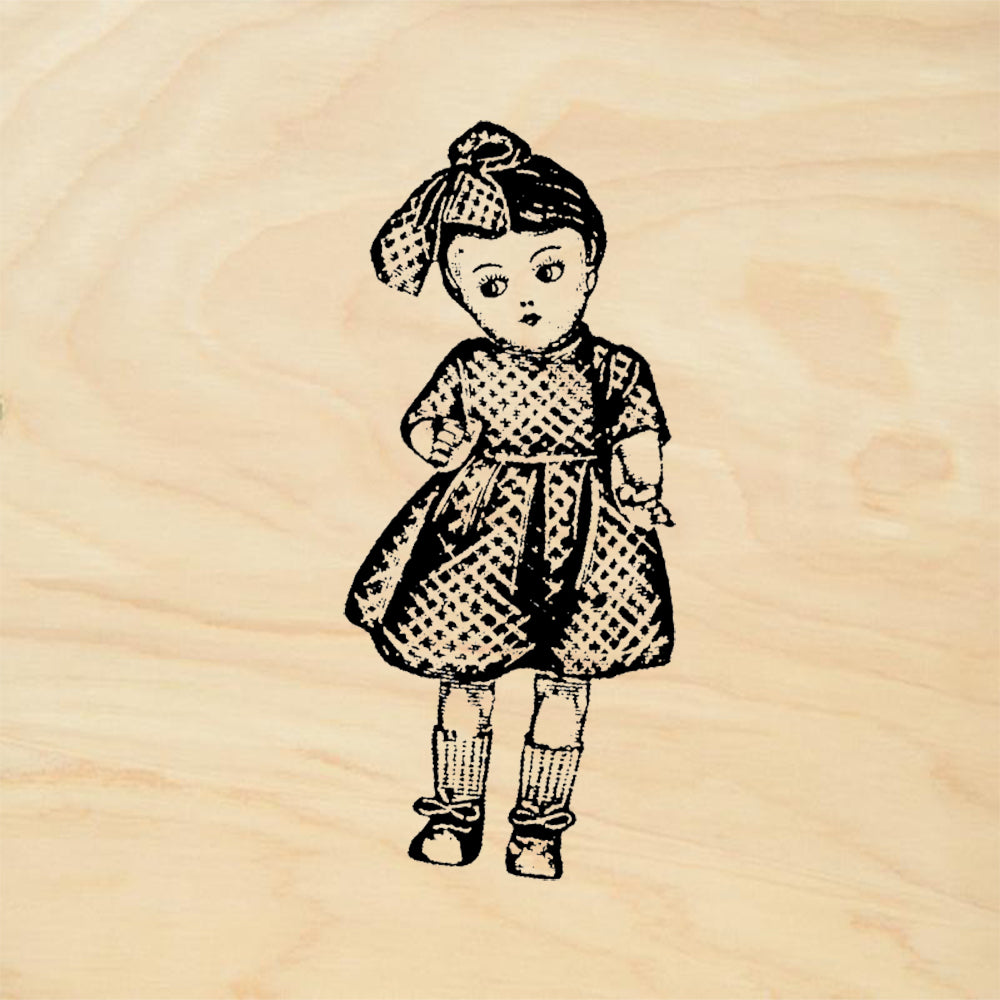 StampaFe Tootsie Doll Rubber Art Stamp