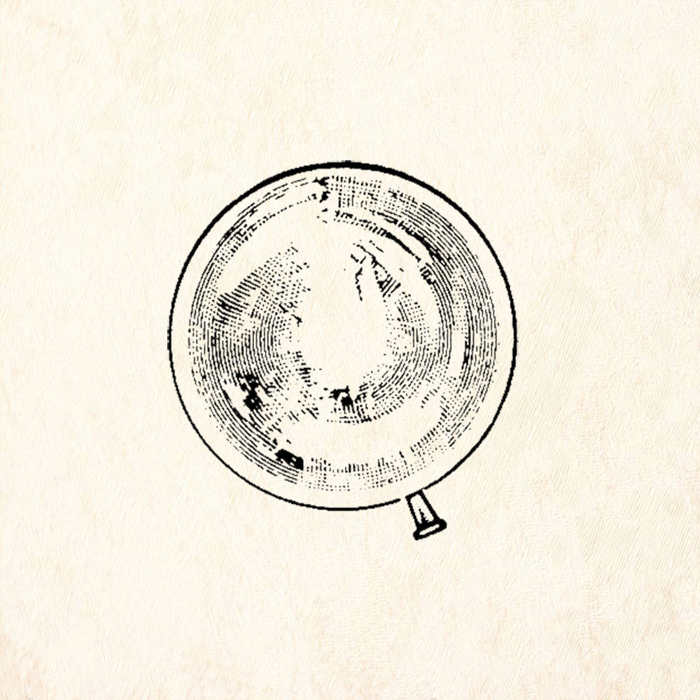 StampaFe Round Balloon Rubber Art Stamp