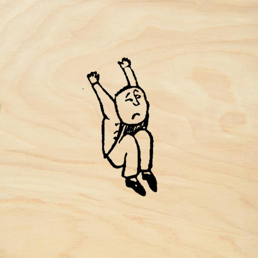 StampaFe Jump off Joe Whimsical Figure Rubber Art Stamp