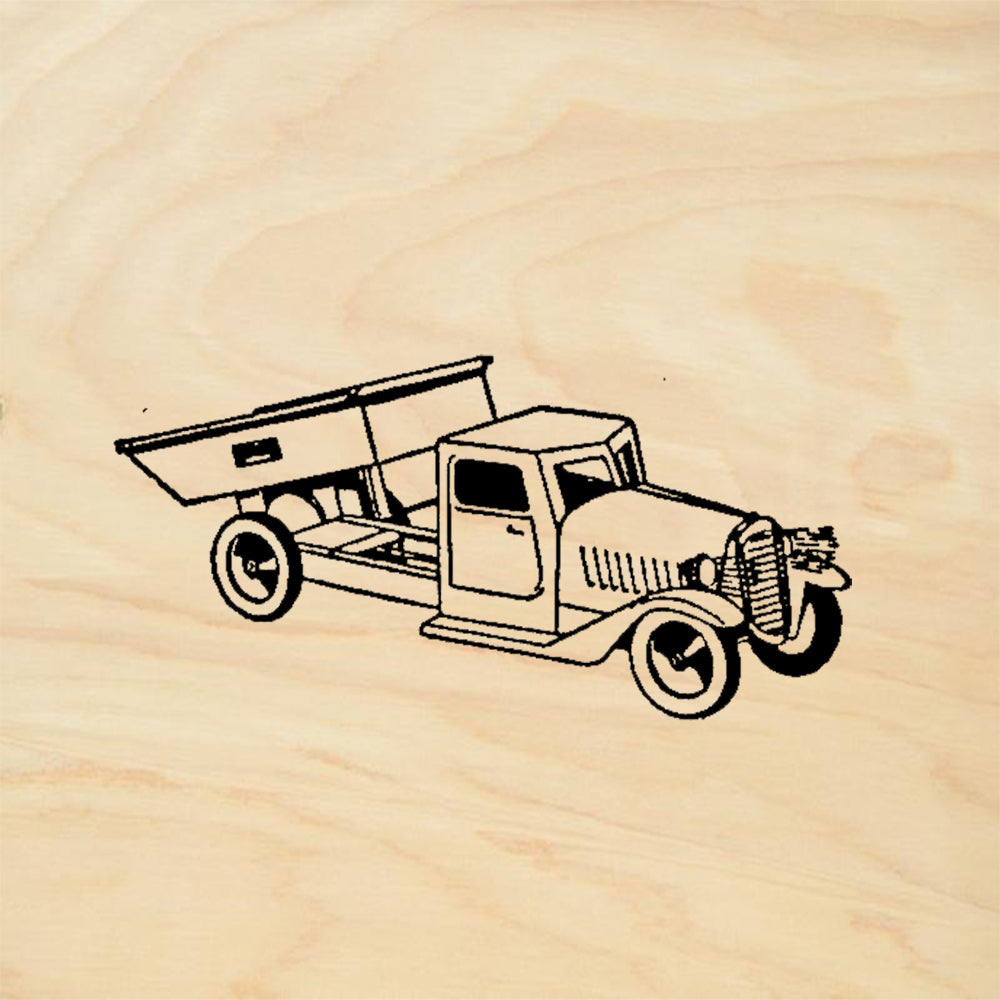 StampaFe Dump Truck Rubber Art Stamp