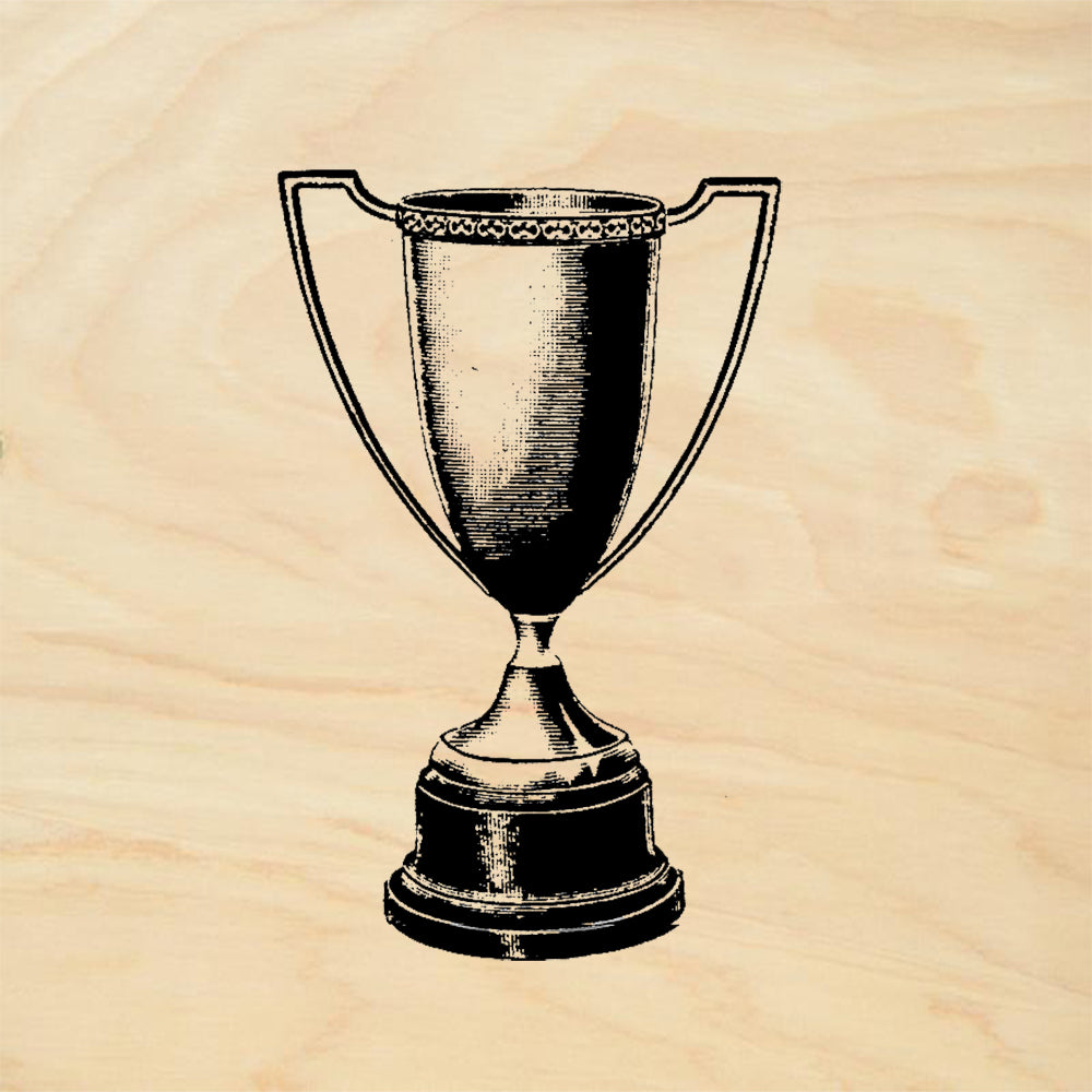 StampaFe Trophy Rubber Art Stamp