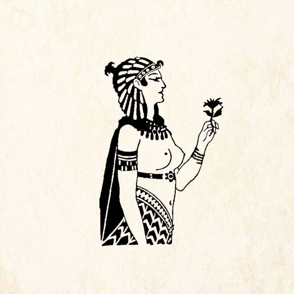 StampaFe Cleopatra Rubber Art Stamp