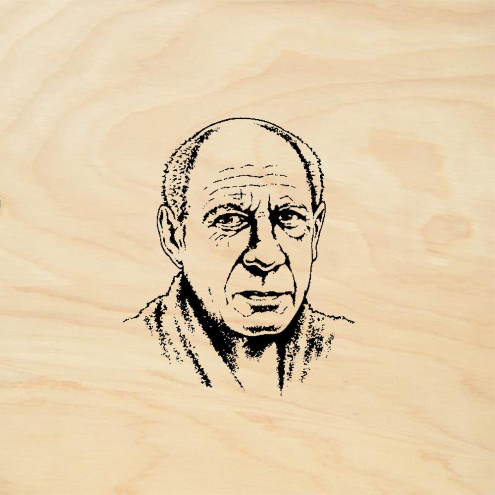 StampaFe Pablo Picasso Portrait Rubber Art Stamp