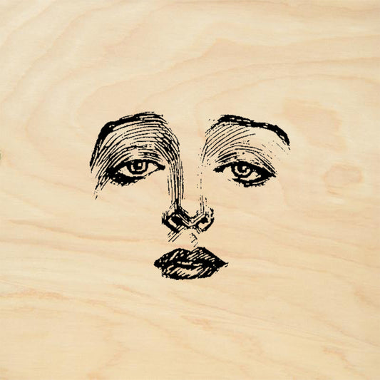 StampaFe Margaux Face Female Portrait Close-Up Rubber Art Stamp