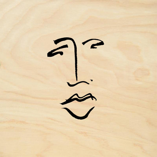 StampaFe Grace Female Face Minimalist Line Art Rubber Art Stamp