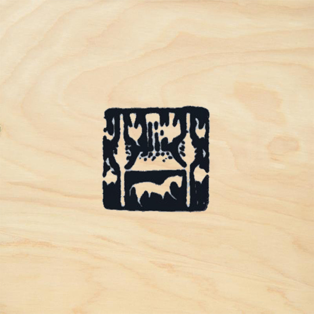 StampaFe Palace Chop Miniature Asian Seal Rubber Art Stamp
